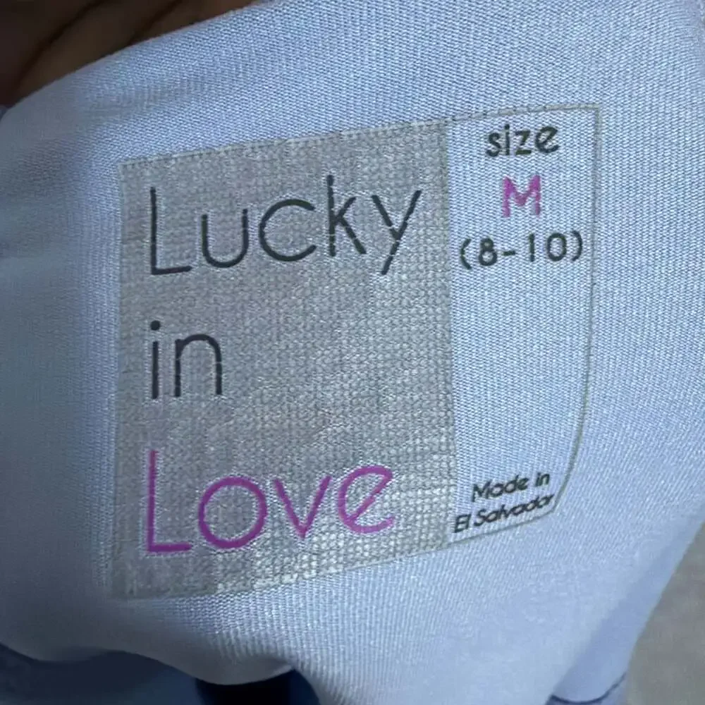 Lucky In Love Women's Size Medium Purple Pull On Tennis Skort